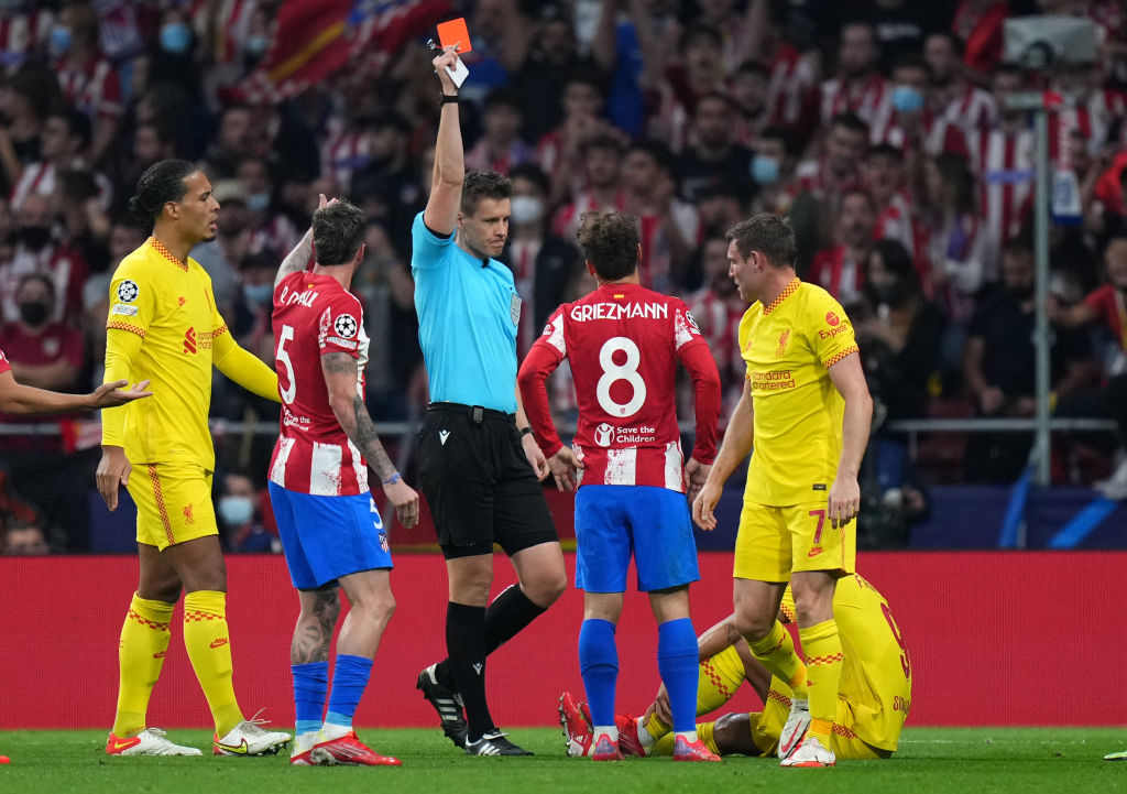 BL: duplája után brutális „belépővel” állíttatta ki magát az Atletico Madrid sztárja – videó