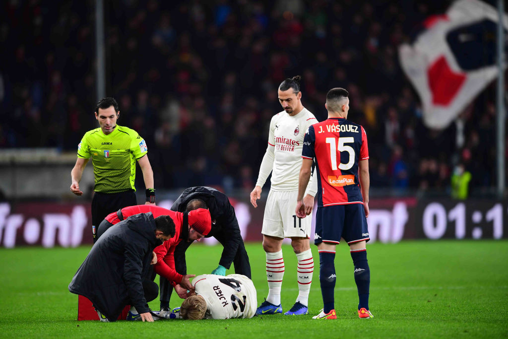 Serie A: véget ért a Milan védőjének a szezonja!