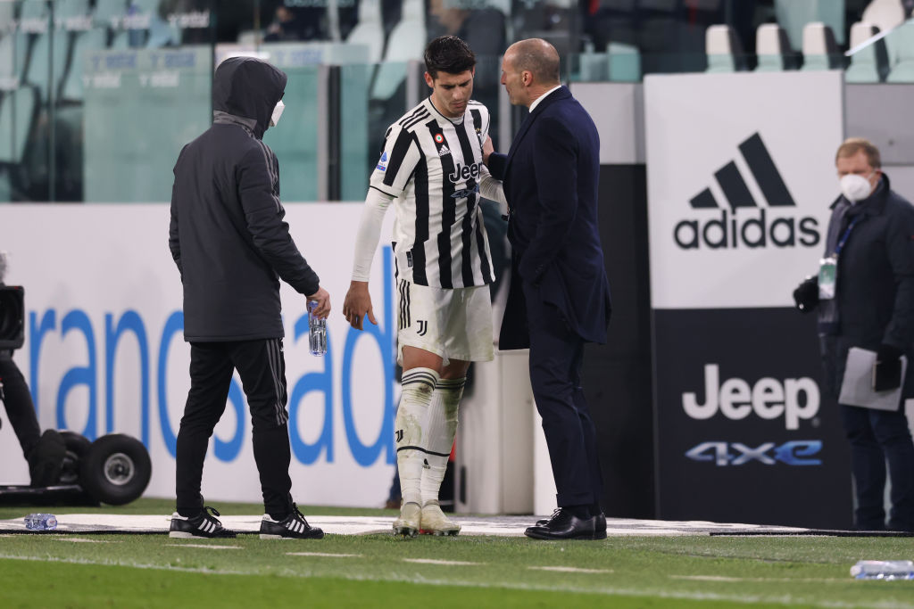 VIDEÓ: összeveszett a Juventus játékosa és edzője
