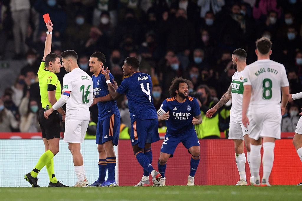 Real Madrid: kiállítása miatt több meccses eltiltás várhat Marcelóra