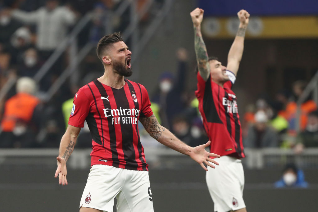 Serie A: Giroud duplázott, az AC Milan nyerte a városi derbit! – videóval