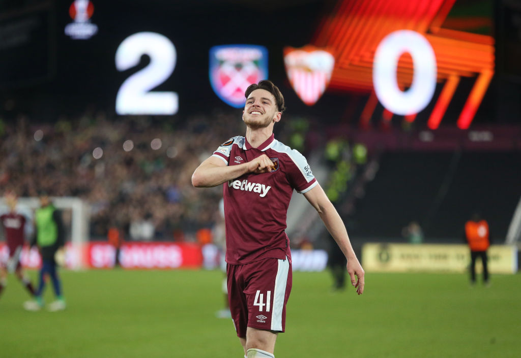 Beárazta Declan Rice-t a West Ham! – sajtóhír