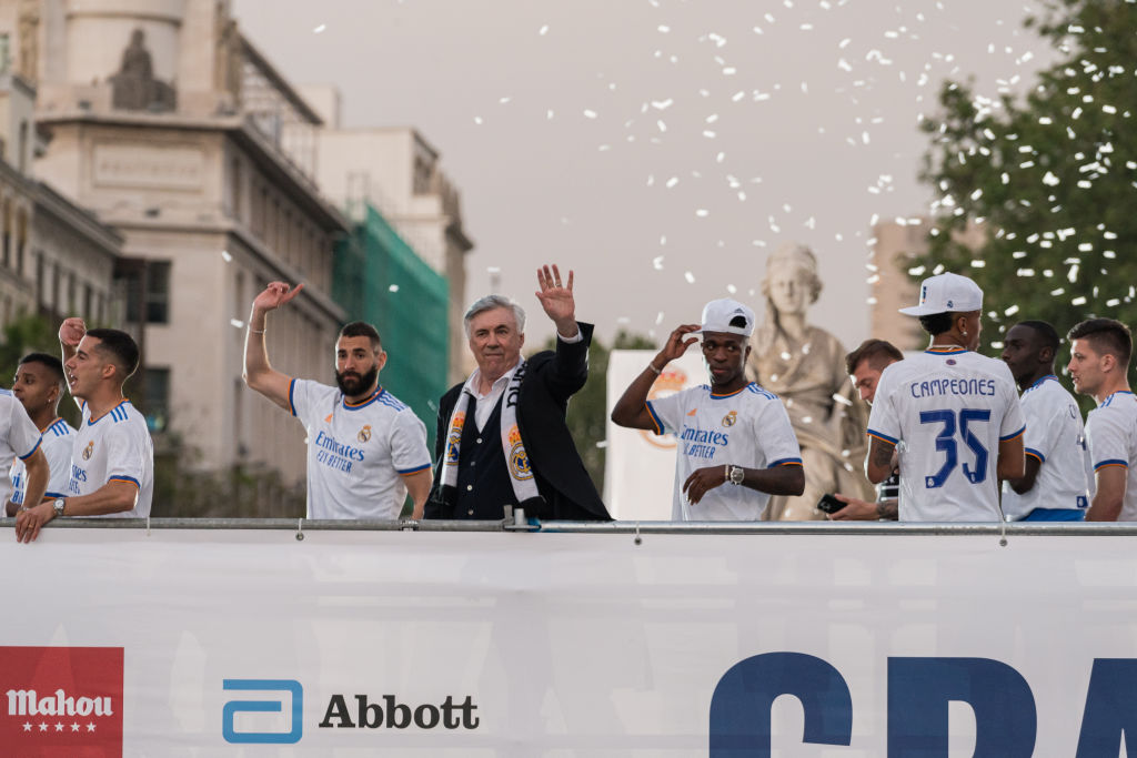 Real Madrid: így ünnepelte a rekordját és a bajnoki címet Carlo Ancelotti! – videó