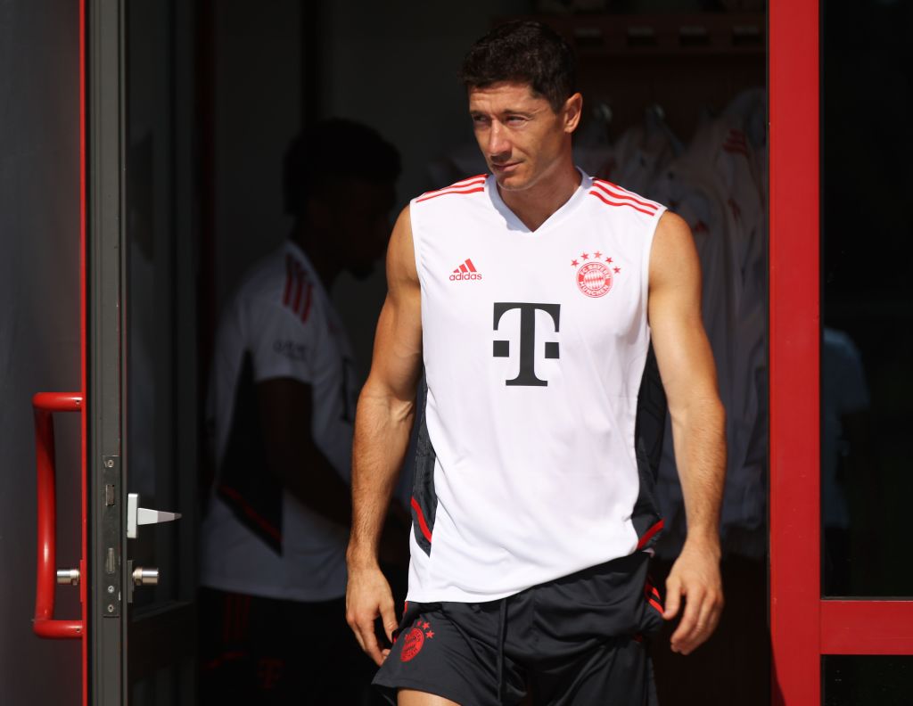Rossz magatartást mutat Robert Lewandowski a tréningközpontban