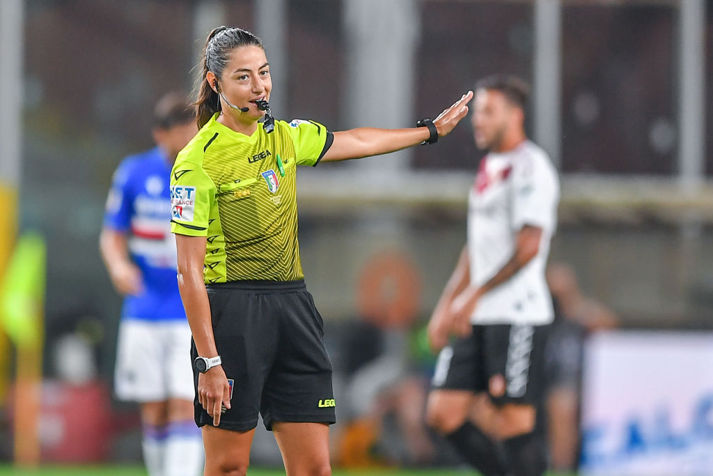 Először vezet meccset női játékvezető a Serie A-ban