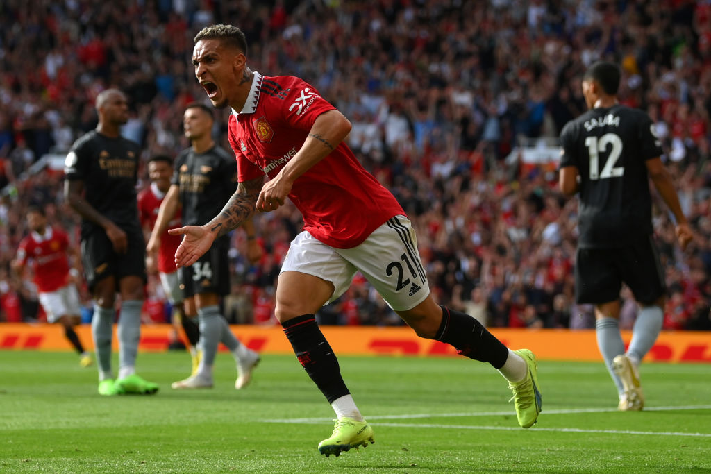 Meglőtte első gólját a Manchester United mezében Antony! – videóval