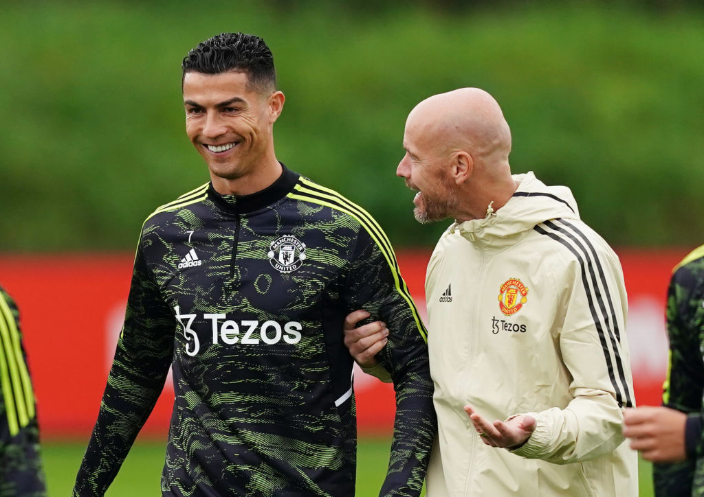 Manchester United: ten Hag szerint Ronaldo nem boldogtalan