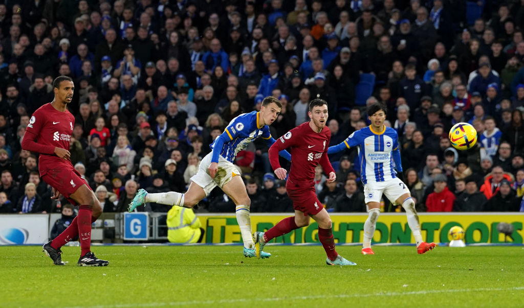 PL: March duplázott, a Brighton kiütötte a Liverpoolt! – videóval