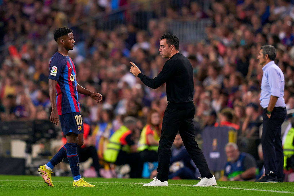Barcelona: Xavi kiakadt az Ansu Fati eligazolásáról szóló pletykák miatt