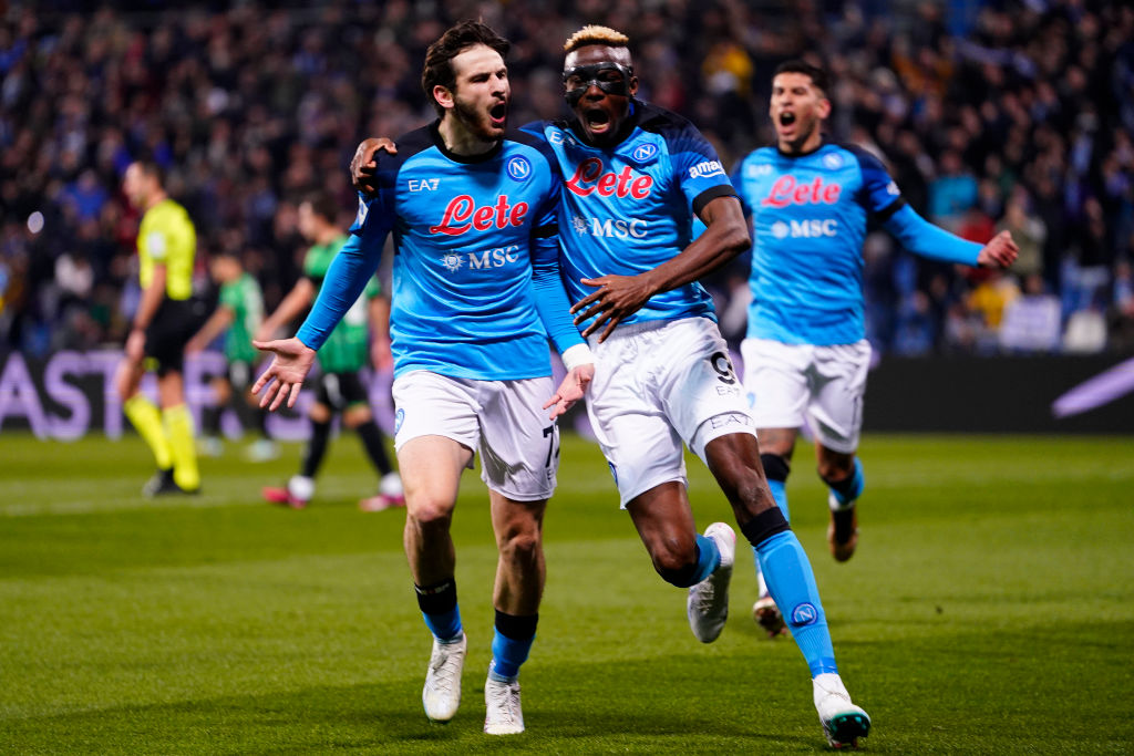 Serie A: Kvaratskhelia és Osimhen újra gólt lőtt, robog tovább a Napoli! – videóval