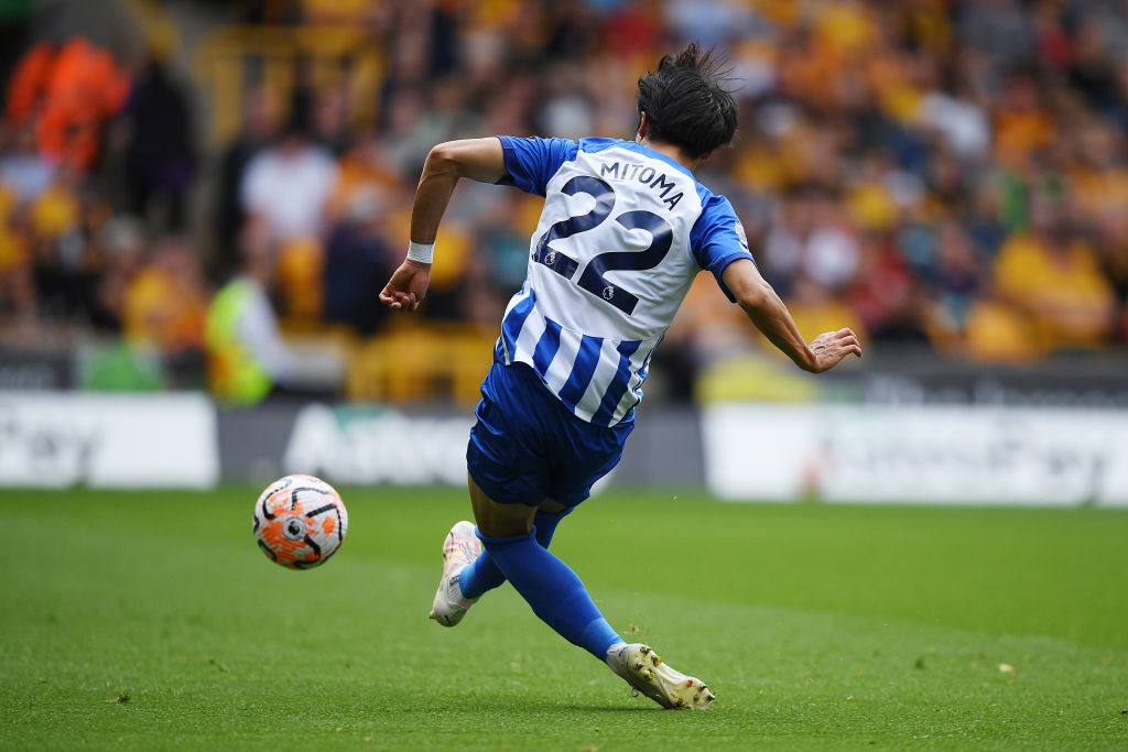 Kaoru Mitoma szólógólja a Premier League augusztusi hónapjának legszebb találata – hivatalos