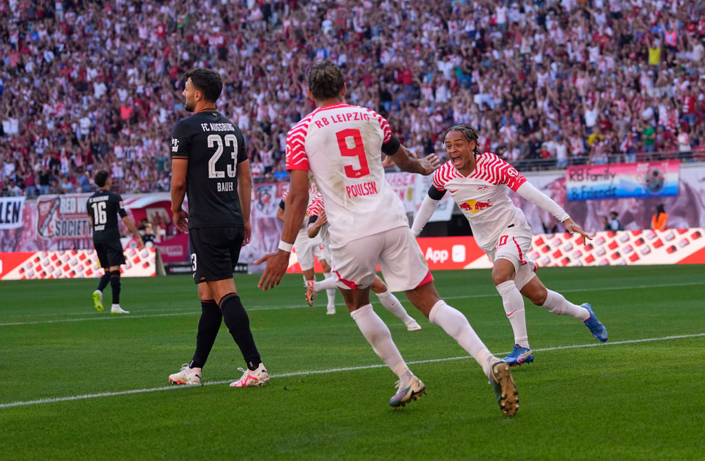 Bundesliga: kevesebb mint félóra alatt lerendezte a Leipzig az Augsburgot – videóval