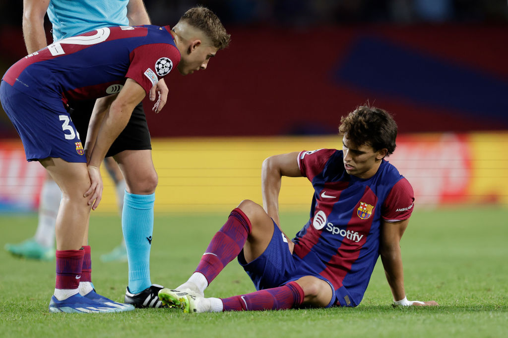Barcelona: Joao Félix üzent az állapotáról, miután sérülés miatt le kellett cserélni a BL-ben Barcelona: Joao Félix üzent az állapotáról, miután sérülés miatt le kellett cserélni a BL-ben