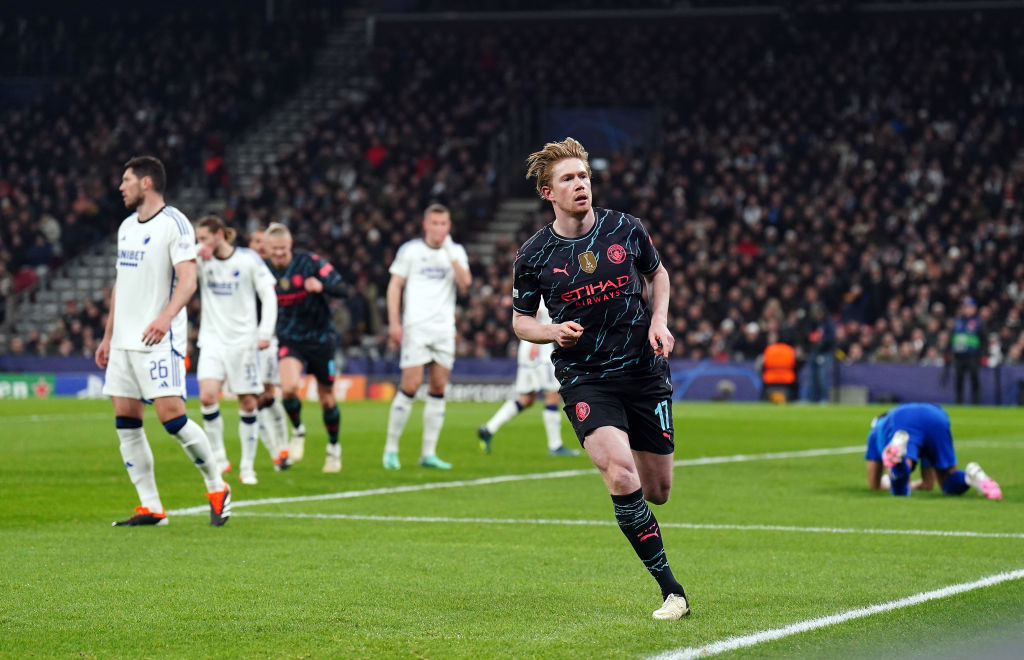 BL: Kevin De Bruyne vezérletével győzte le a Manchester City az FC Köbenhavnot – videóval