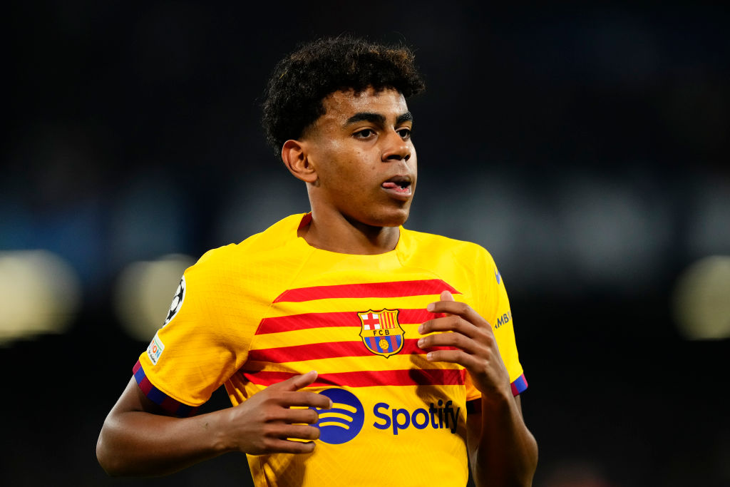 Ezúttal a Bajnokok Ligájában írt történelmet az FC Barcelona fiatal csillaga, Lamine Yamal