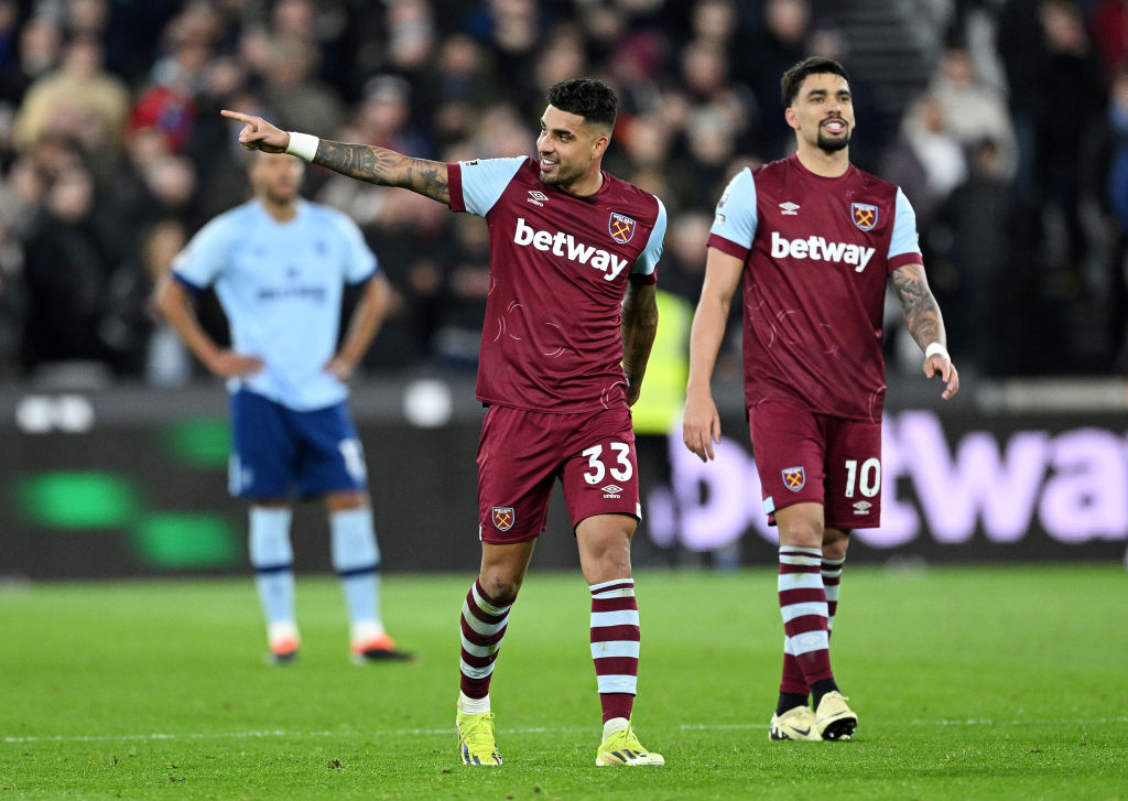 Hatalmas góllal köszönt be a Brentford kapujába a West Ham védője – videó