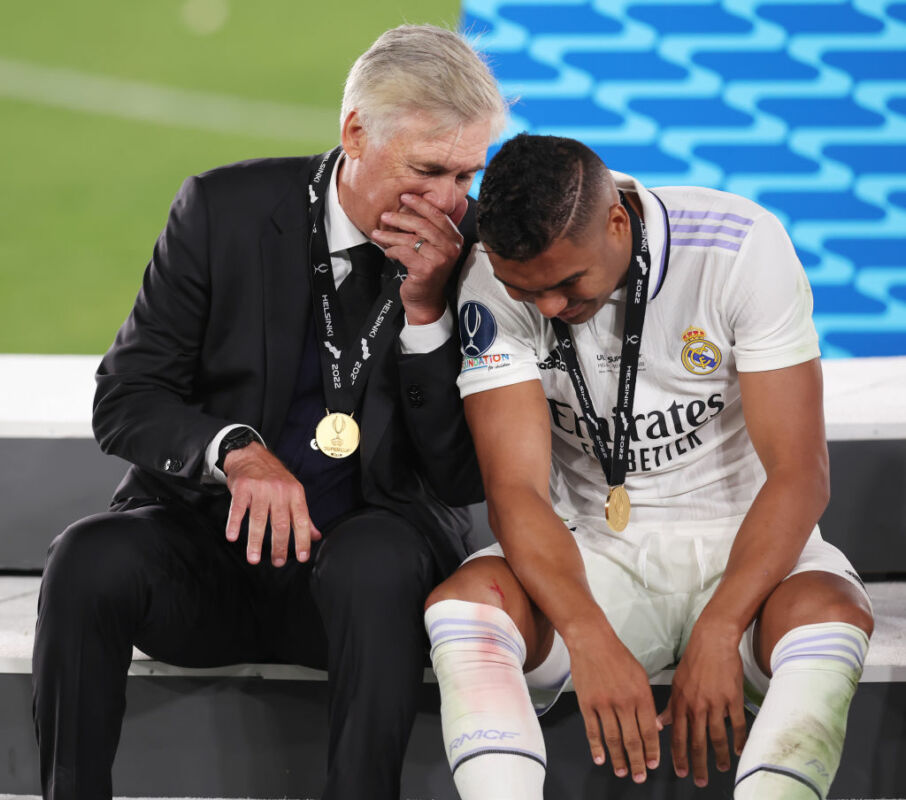Casemiro: „Carlo Ancelotti megsiratta a távozásomat…”