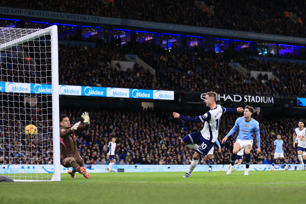 PL: kiütéses győzelmet aratott a Manchester City otthonában a Tottenham – videóval