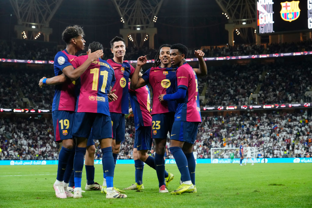 Spanyol Szuperkupa: kivégezte a Barcelona a Real Madridot, a katalánoké a trófea – videóval Spanyol Szuperkupa: kivégezte a Barcelona a Real Madridot, a katalánoké a trófea – videóval