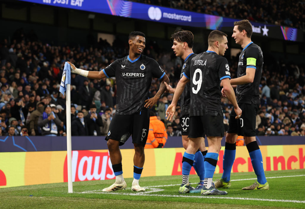 A Manchester City otthonában szerezte meg a vezetést a Club Brugge – videó