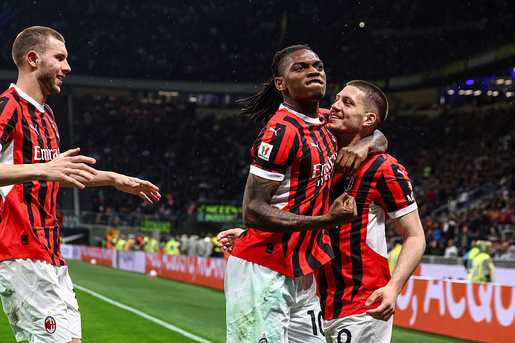 Az AC Milan jutott a Coppa Italia döntőjébe: Jovic duplázott, az Inter tehetetlen volt – videóval