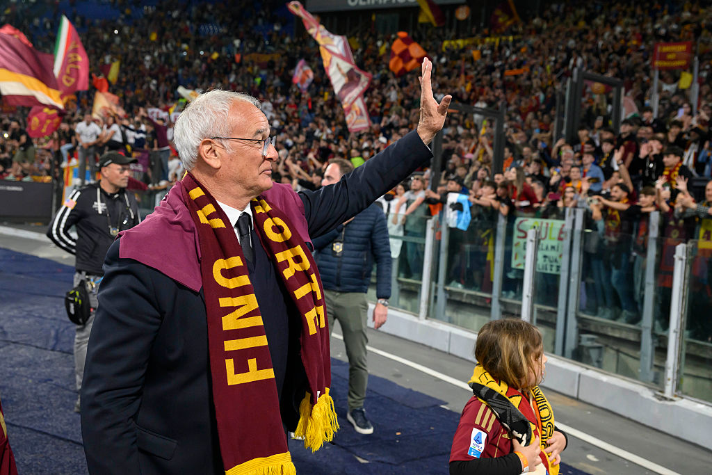 AS Roma: megható búcsút vettek Claudio Ranieritől! – videóval
