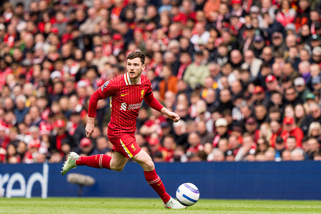 Madridi csapat célkeresztjébe került Andy Robertson – sajtóhír