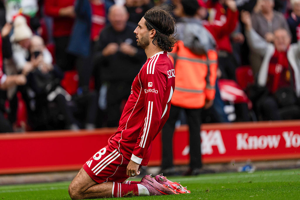 A Liverpool szurkolói Szoboszlai Dominik gólját választották augusztus legjobbjának