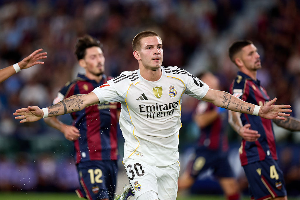 Real Madrid: Franco Mastantouno első gólja rögtön különleges lett! – képpel