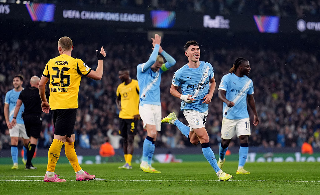 BL: Foden vezérletével győzte le a Borussia Dortmundot a Manchester City – EREDMÉNYEK