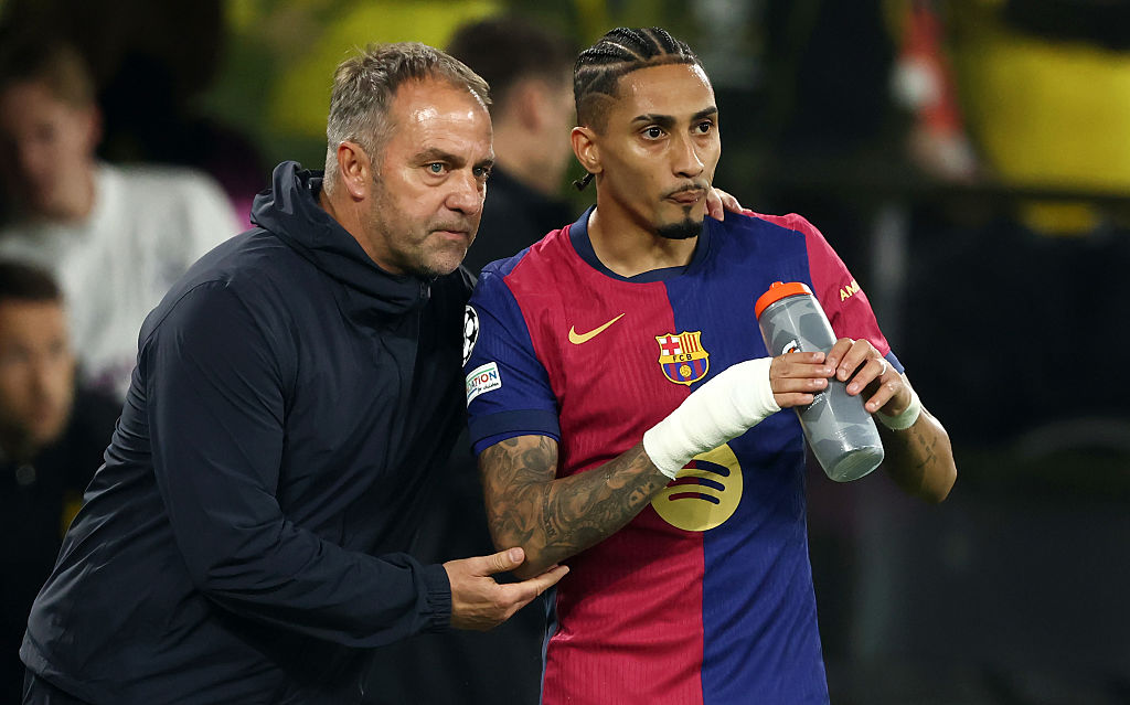 Barcelona: Hansi Flick szerint egy „vicc”, hogy Raphinha kimaradt a FIFA év csapatából