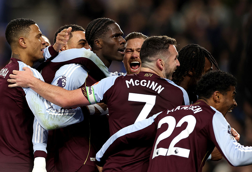 PL: kétgólos hátrányból fordított az Aston Villa a Brighton otthonában és fellépett a harmadik helyre! – videóval