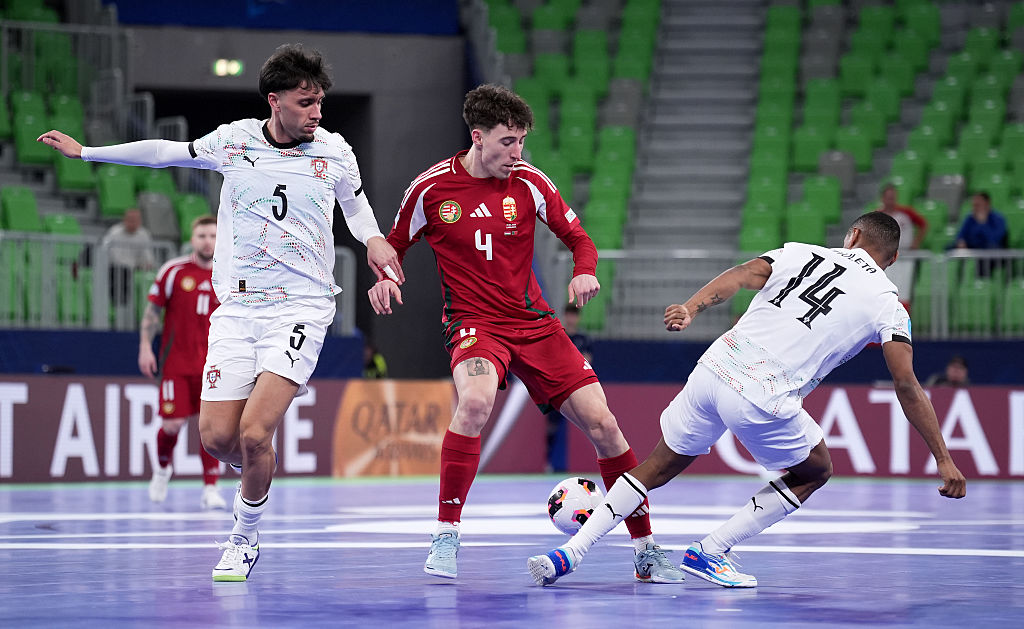 Futsal Eb: túl nagy volt a különbség a portugálok ellen, de ki-ki meccset játszhat a magyar válogatott