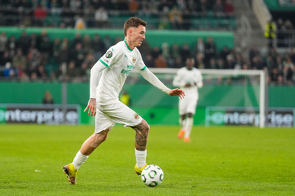 A magyar válogatott légiósa mentett pontot a Rapid Wiennek