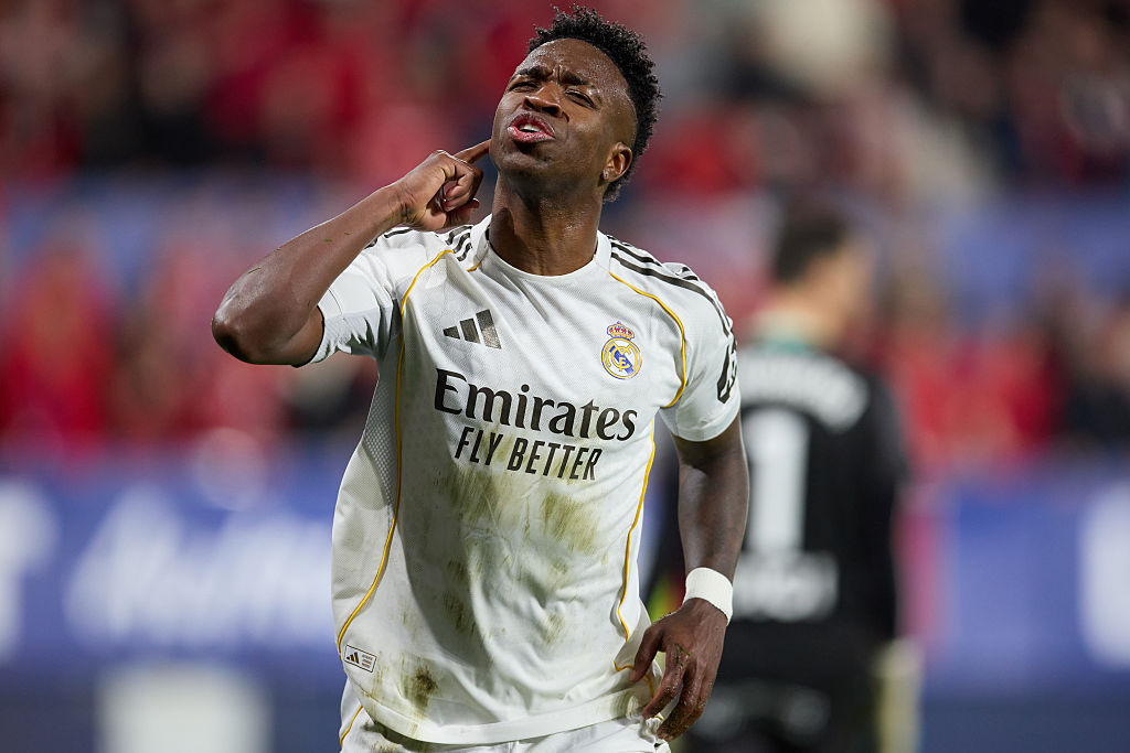 A La Liga vizsgálja az Osasunát, miután a szurkolók Vinícius Júnior halálát kívánták