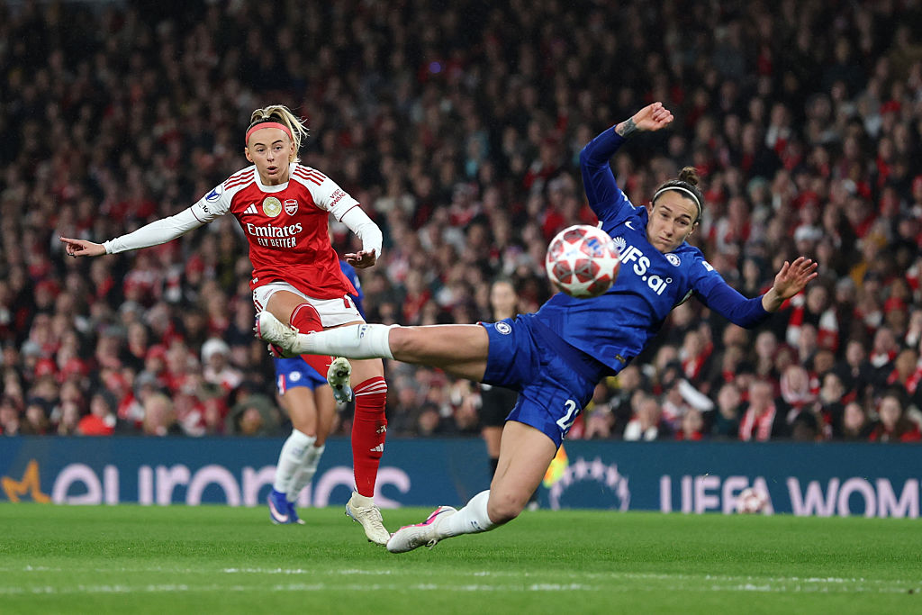 Női BL: a címvédő Arsenal kétgólos előnybe került a Chelsea ellen – videóval