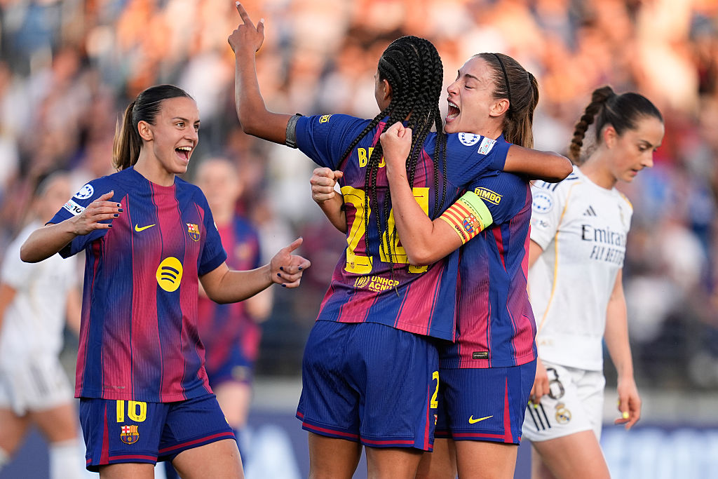 Női BL: hat gólt lőtt idegenben, már az első meccsen kiütötte a Barcelona a Real Madridot – videóval