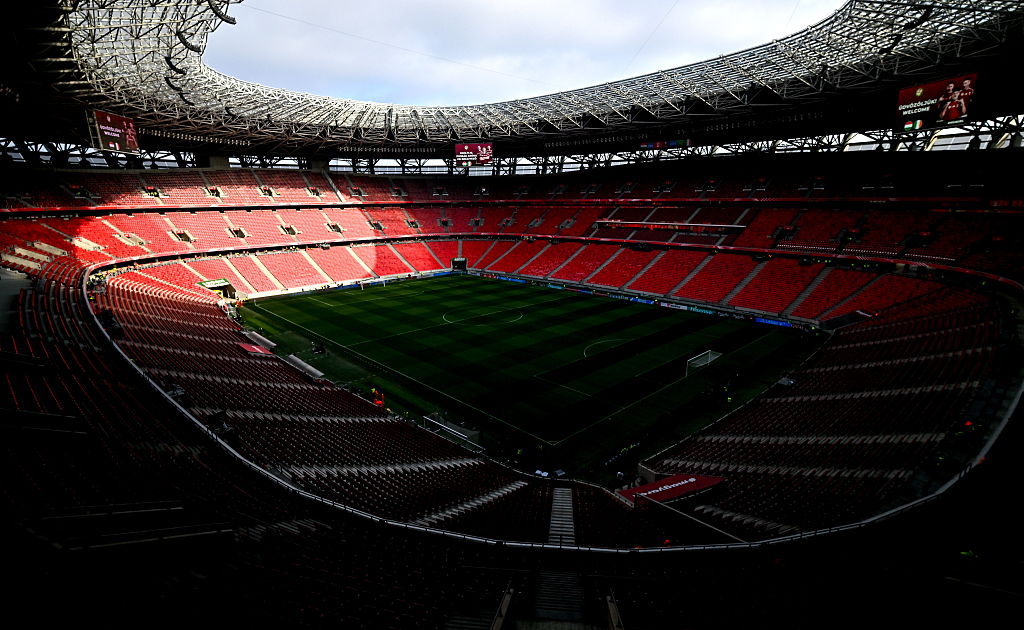 Budapest a futballvilág központja: már építik a díszleteket a Puskás Arénában a BL-döntőre