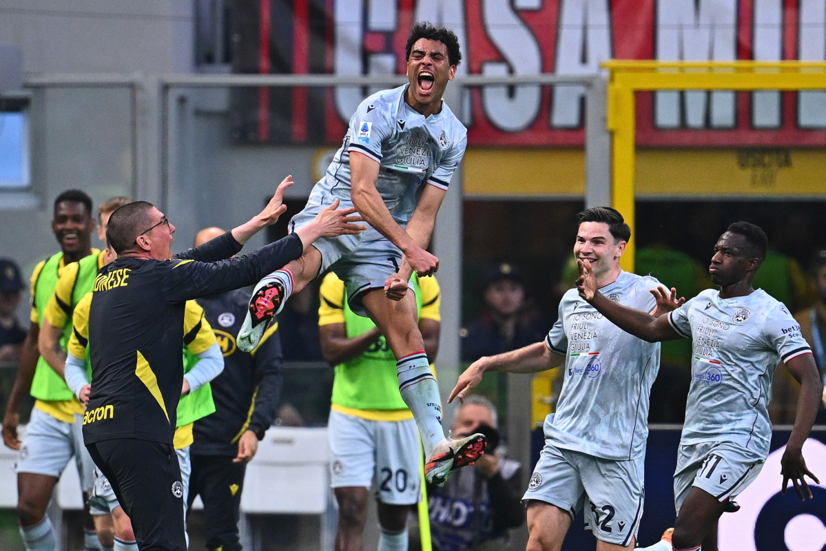 Serie A: odahaza szaladt bele nagy pofonba az Udinese ellen az AC Milan – videóval