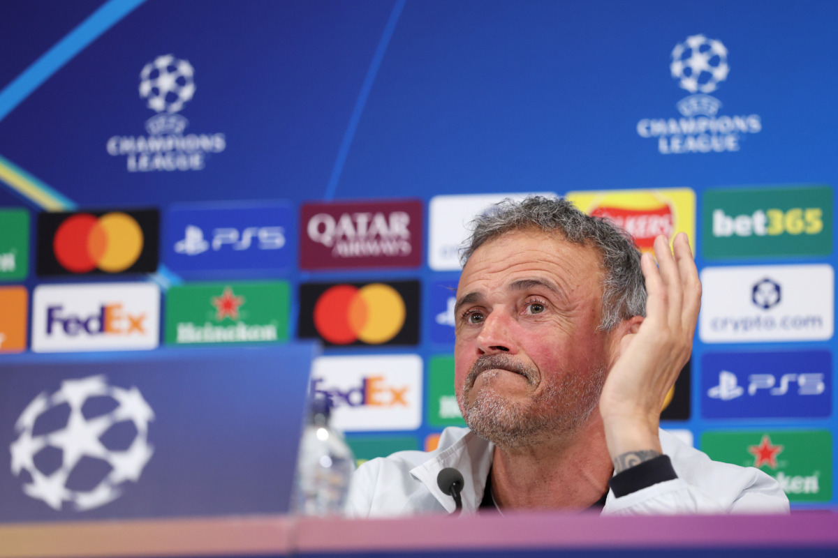 Enrique: „nagyon nehéz mérkőzés vár ránk az Anfielden”