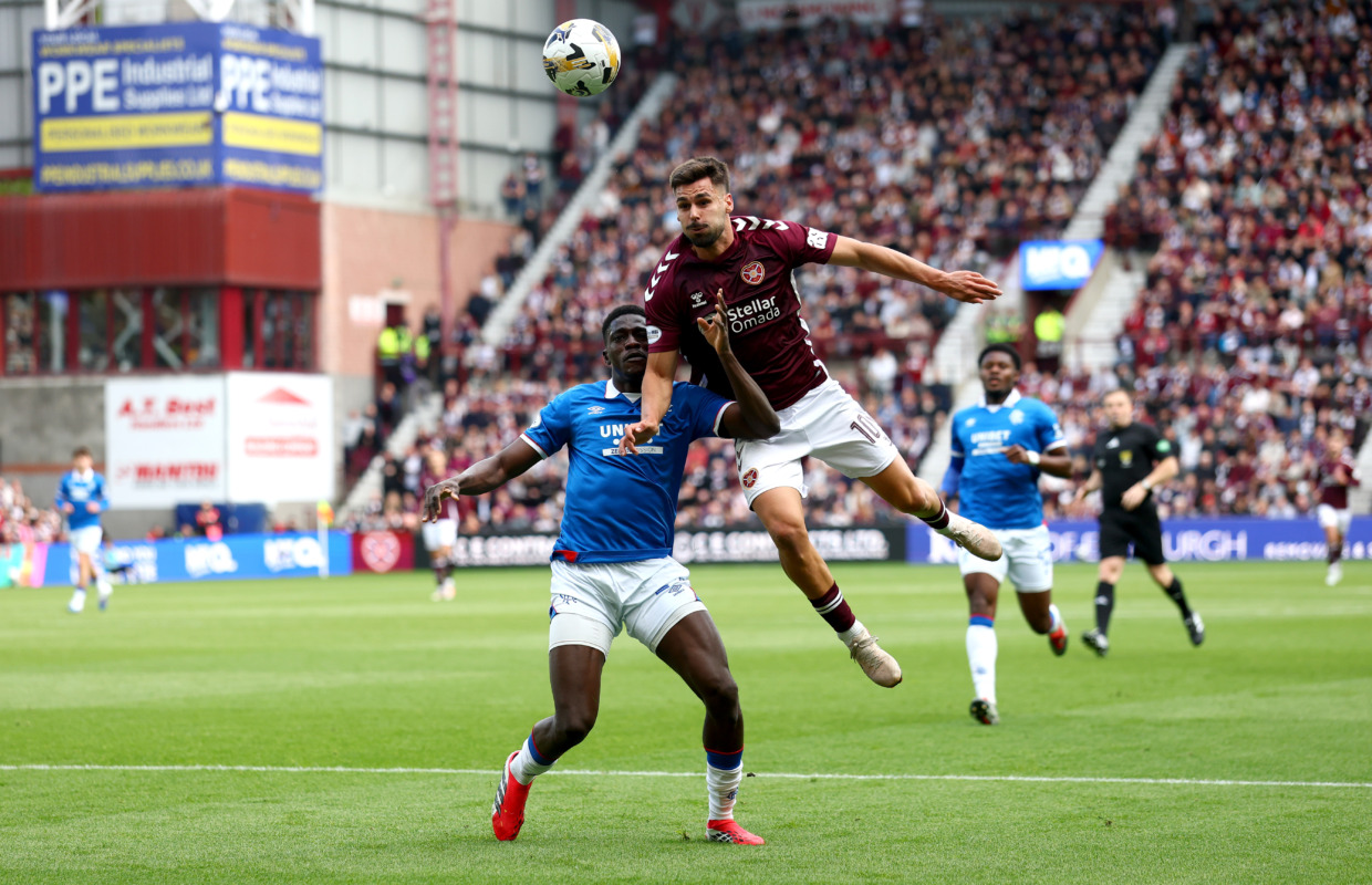 Premiership: hátrányból fordítva nyert, újabb lépést tett a bajnoki cím felé a Hearts – videóval