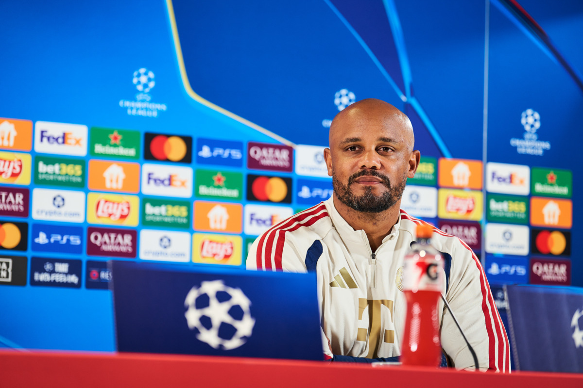 Kompany: „teljes nyugalommal várjuk a mérkőzést!”